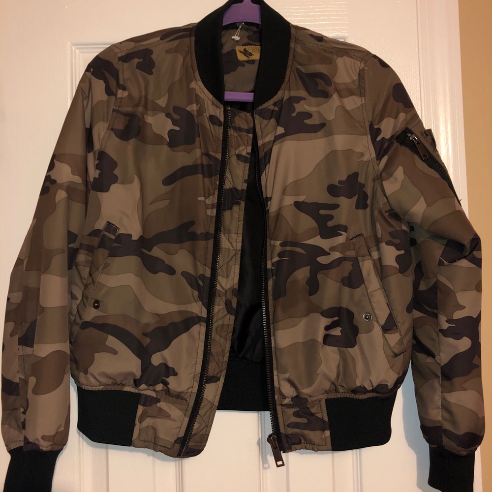 LF KATSUMI ARMY BOMBER JACKET